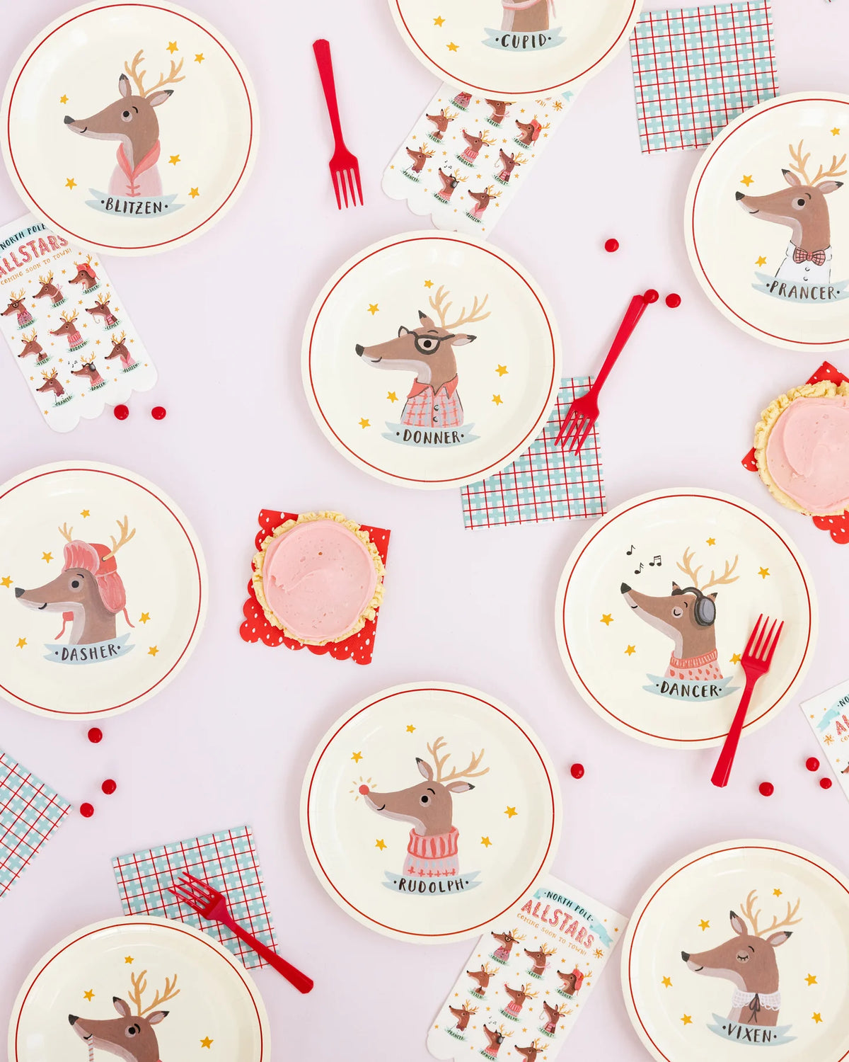 Paper Plate Christmas Characters: Santa, Rudolph, Snowman · Kix Cereal