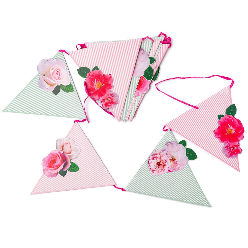 A Very English Rose Decorative Bunting