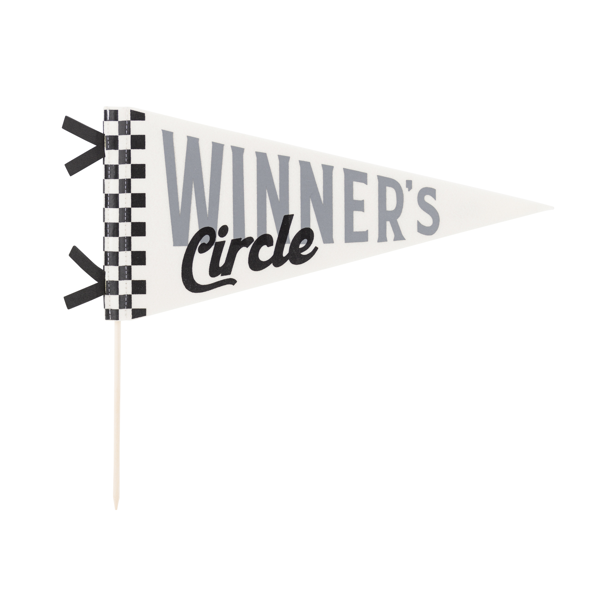 Miles Per Hour Winners Circle Felt Pennant