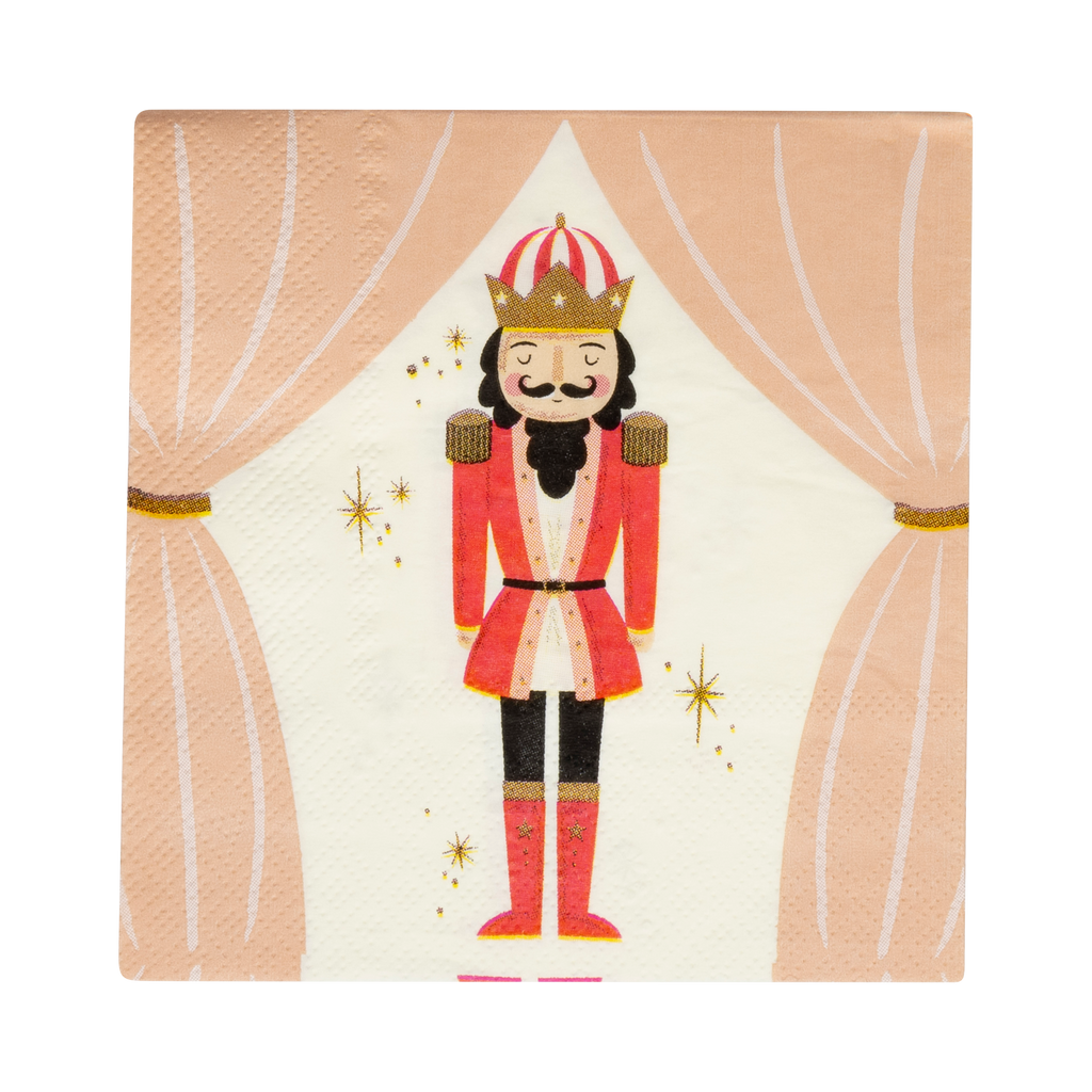 Nutcracker Cocktail Napkin Set