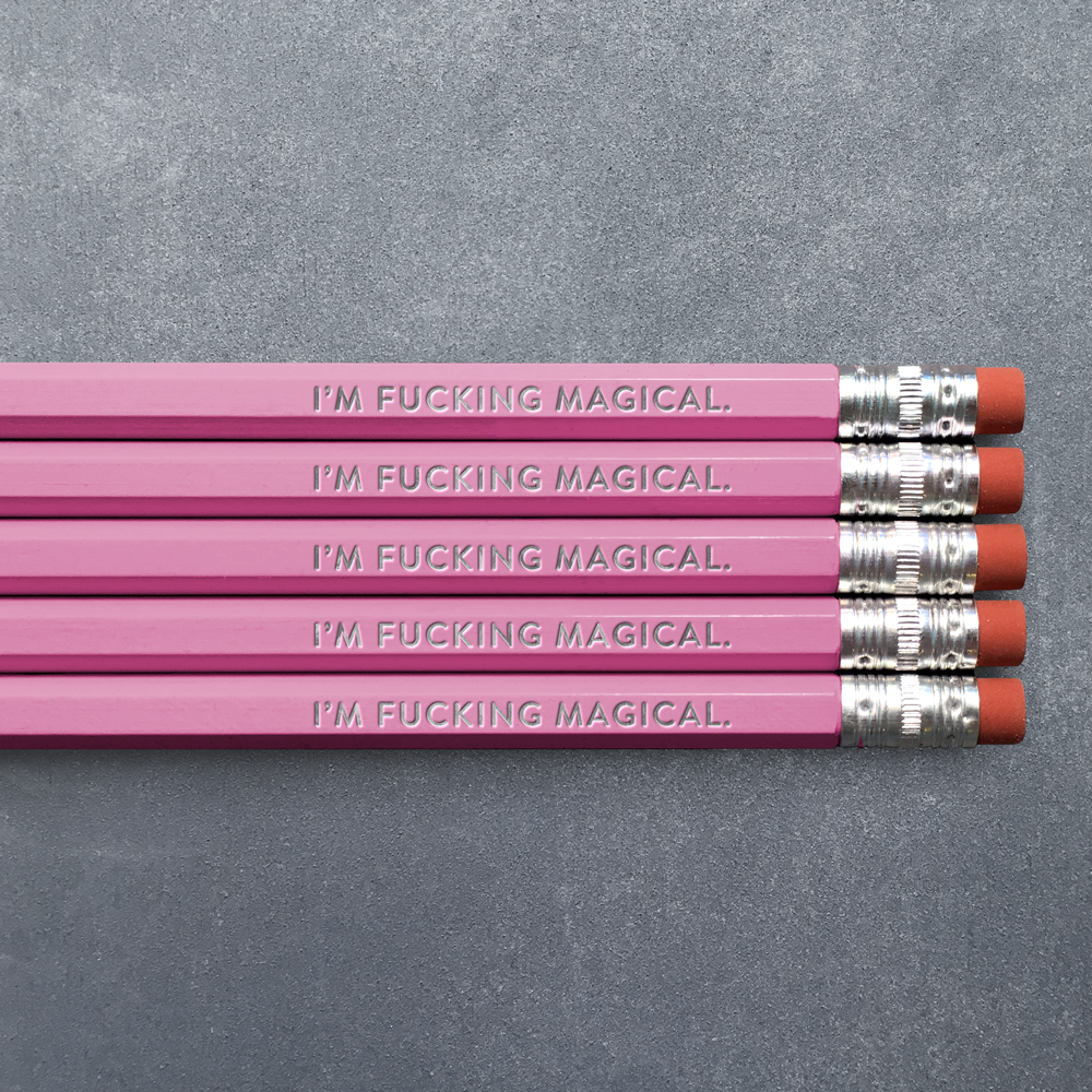 I'M FUCKING MAGICAL Pink Pencil Pack