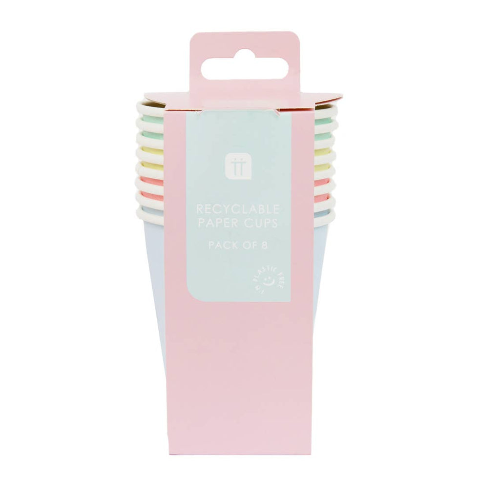 Pastel Paper Party Cups