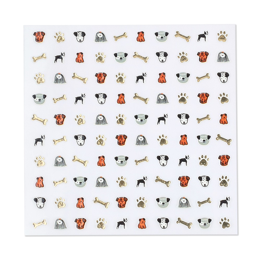 Bow Wow Nail Stickers