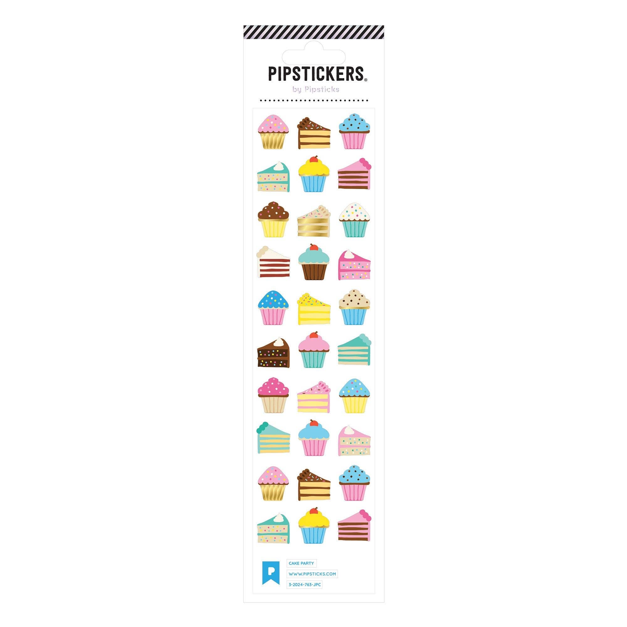 Cake Party Stickers