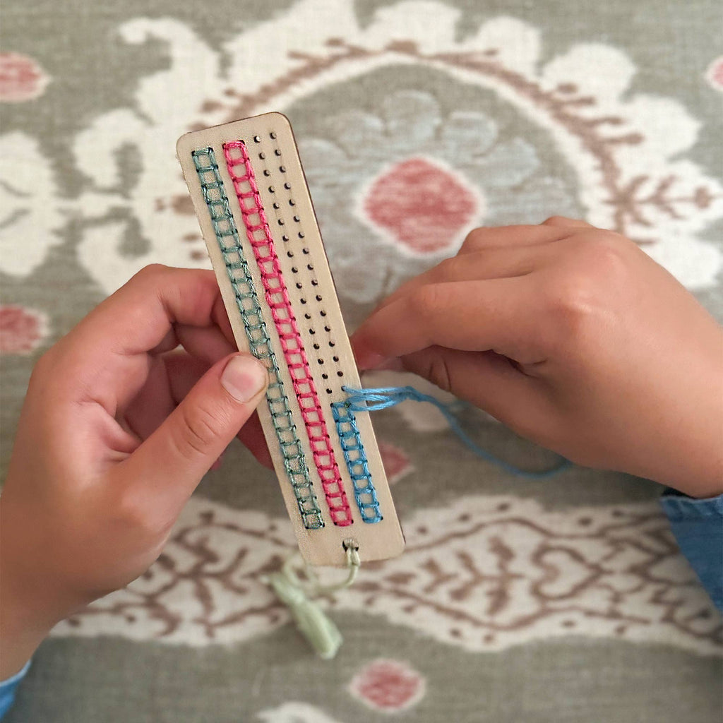 Make Your Own Stitched Tassel Bookmark