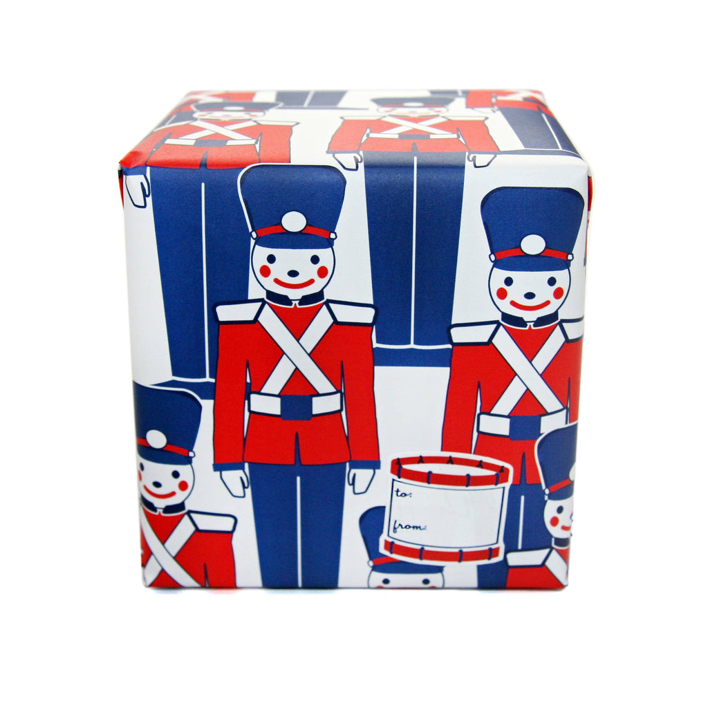 Toy Soldier Wrapping Paper Sheets (Roll of 3)