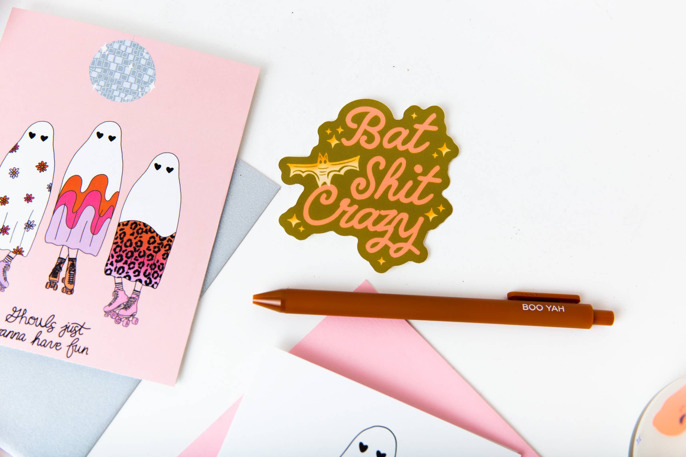 BOO YAH Halloween Jotter Pen Set