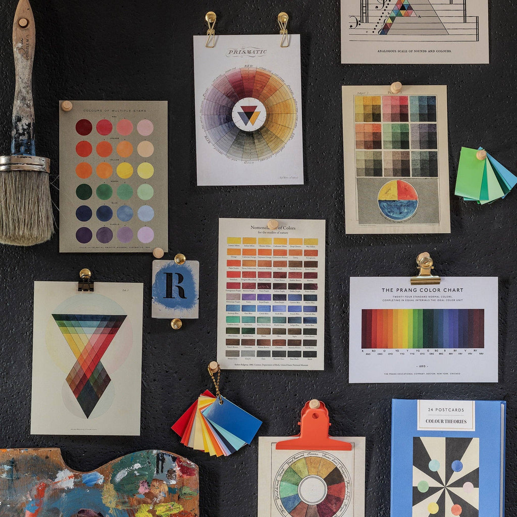 Colour Theories Postcard Book