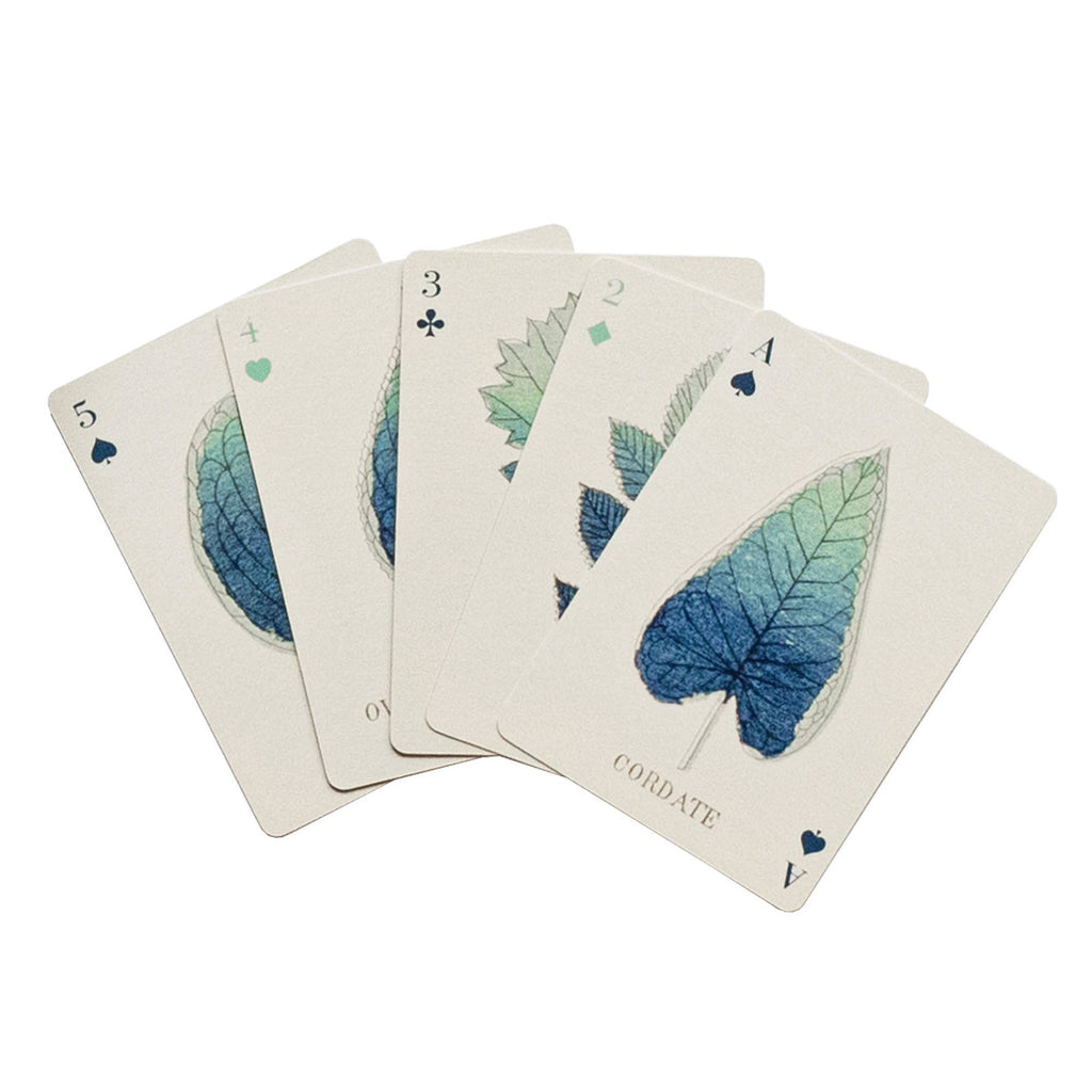 Shapes of Leaves Playing Cards (Set of 2 Decks)