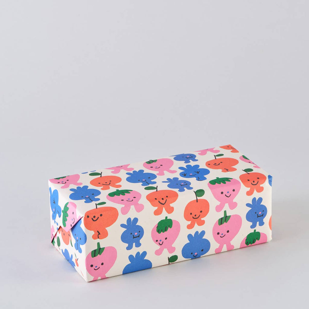 'Birthday Fruits' Gift Wrap Sheet