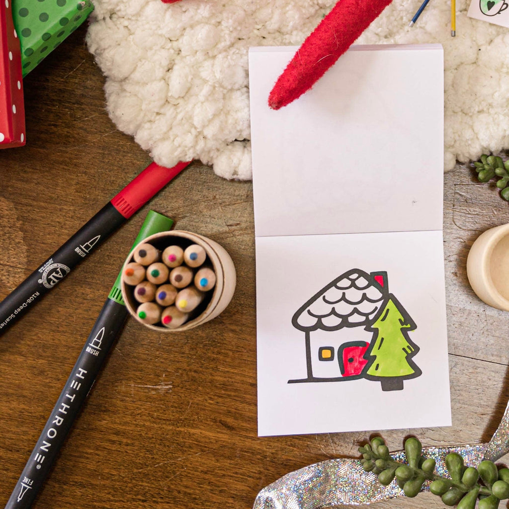 Very Merry Mini Coloring Book