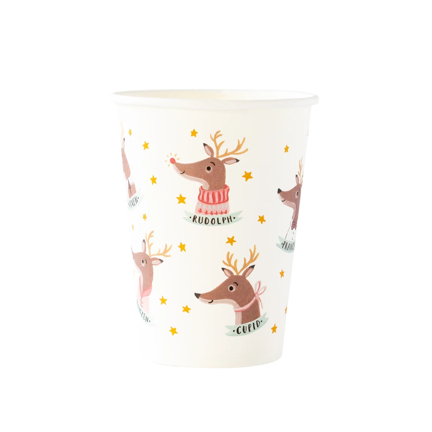 Dear Rudolph Christmas Party Cups