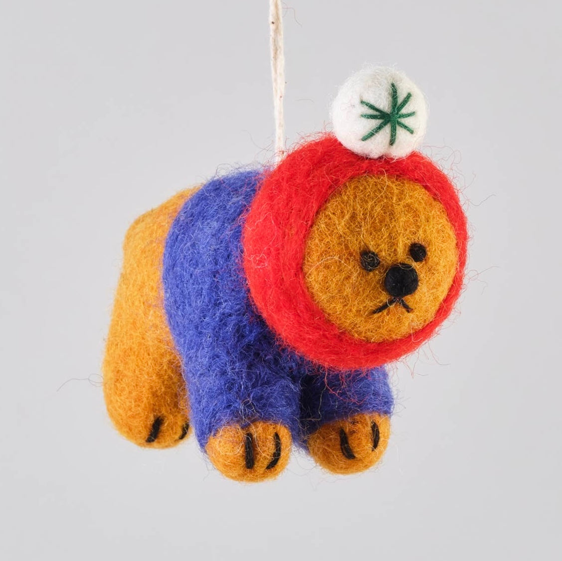 'Ronnie' Hanging Felt Ornament