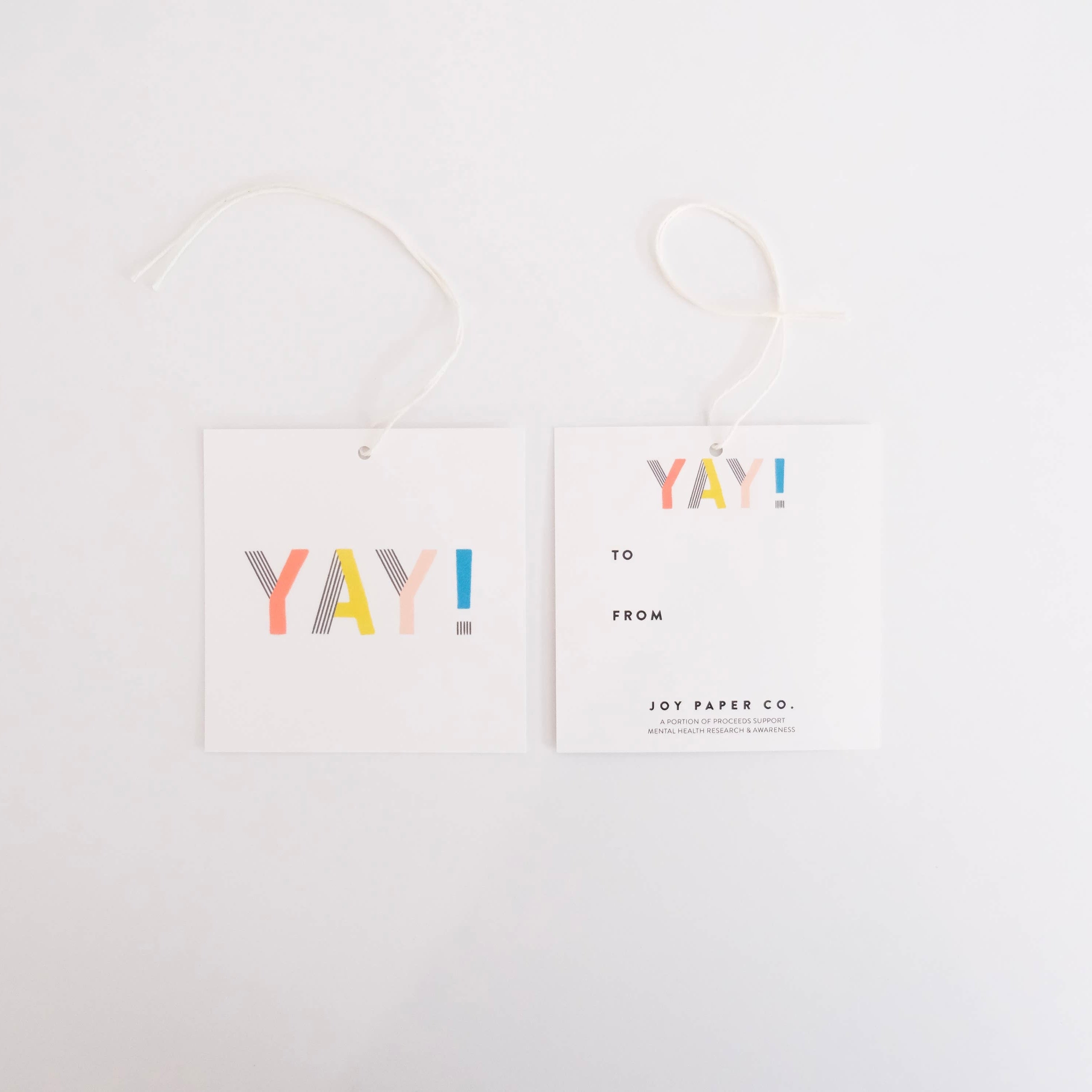 YAY Gift Tags (Set of 8)