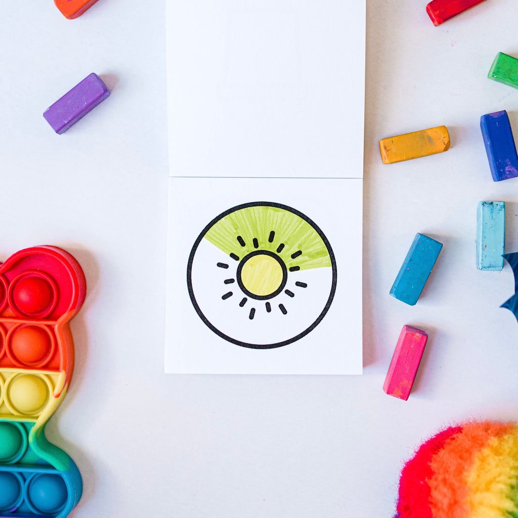 Tiny Eats + Treats Mini Coloring Pad