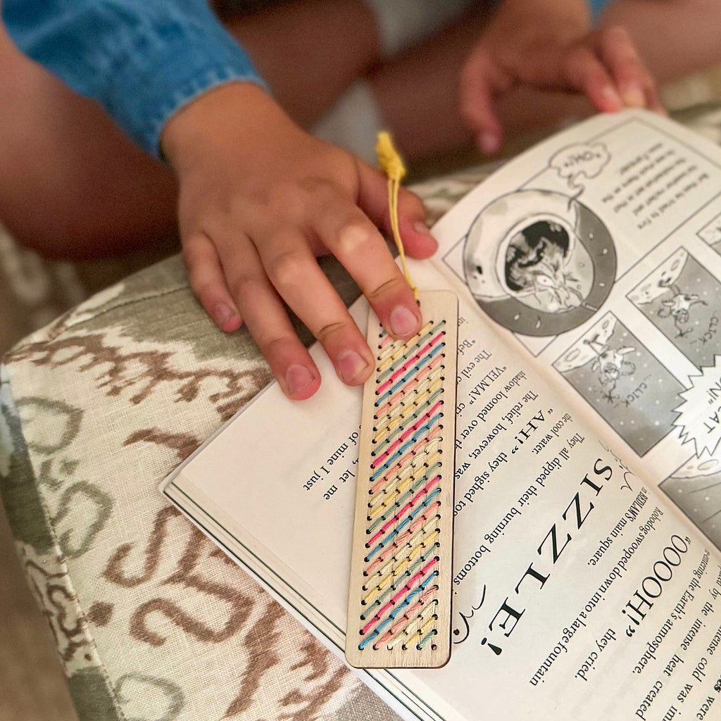 Make Your Own Stitched Tassel Bookmark