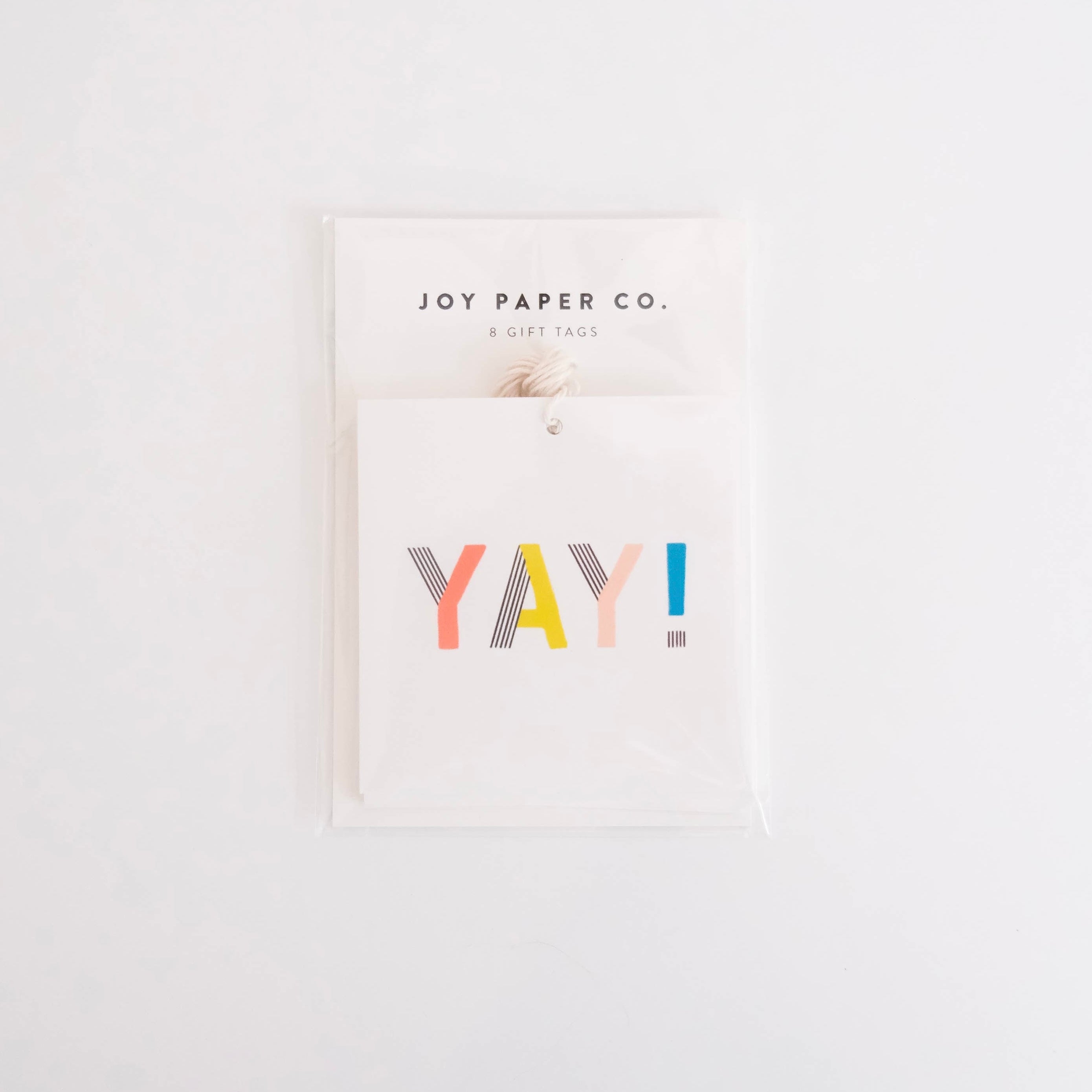 YAY Gift Tags (Set of 8)