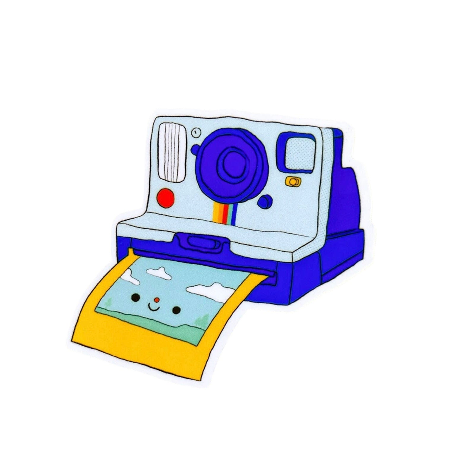 Instant Camera Vinyl Sticker