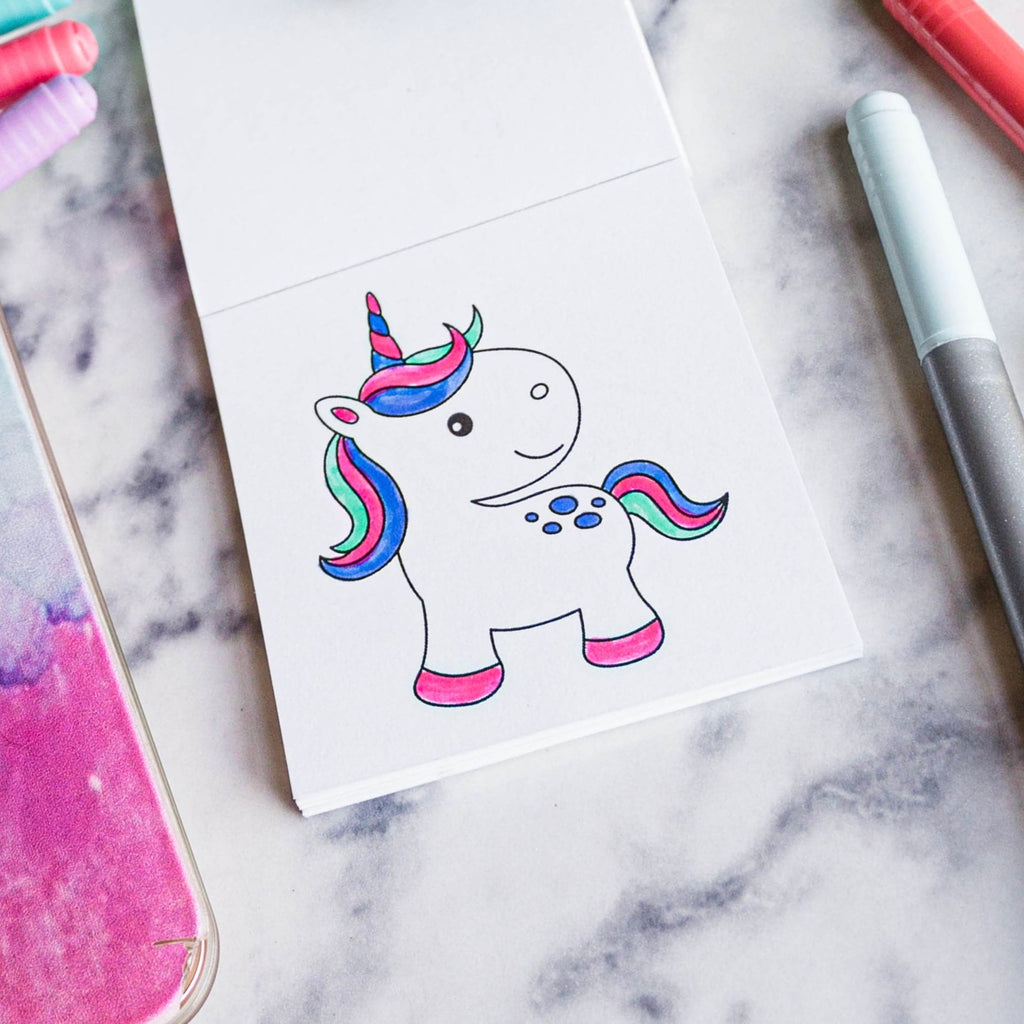 Mythical & Magical Mini Coloring Pad