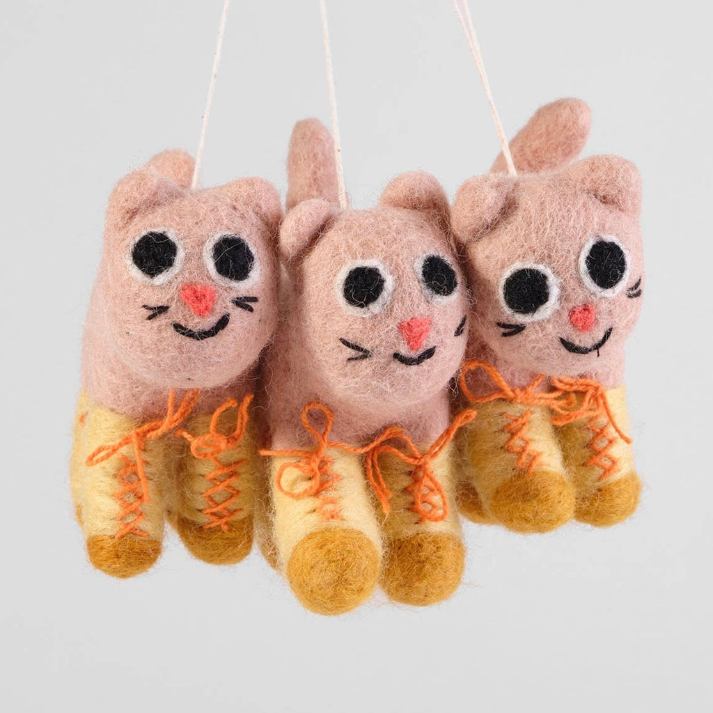 'Lucy' Hanging Felt Ornament