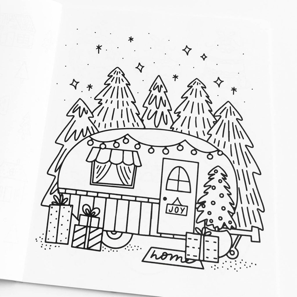 Home for the Holidays Coloring Book