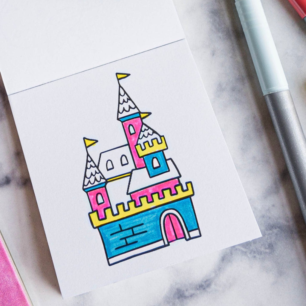 Mythical & Magical Mini Coloring Pad