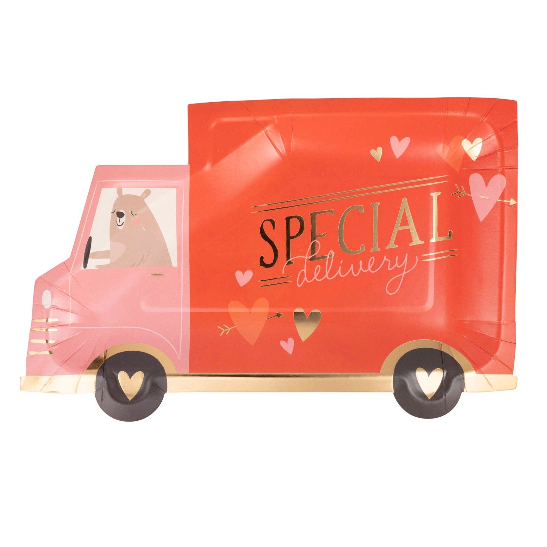 Special Delivery Truck Valentine’s Day Plates