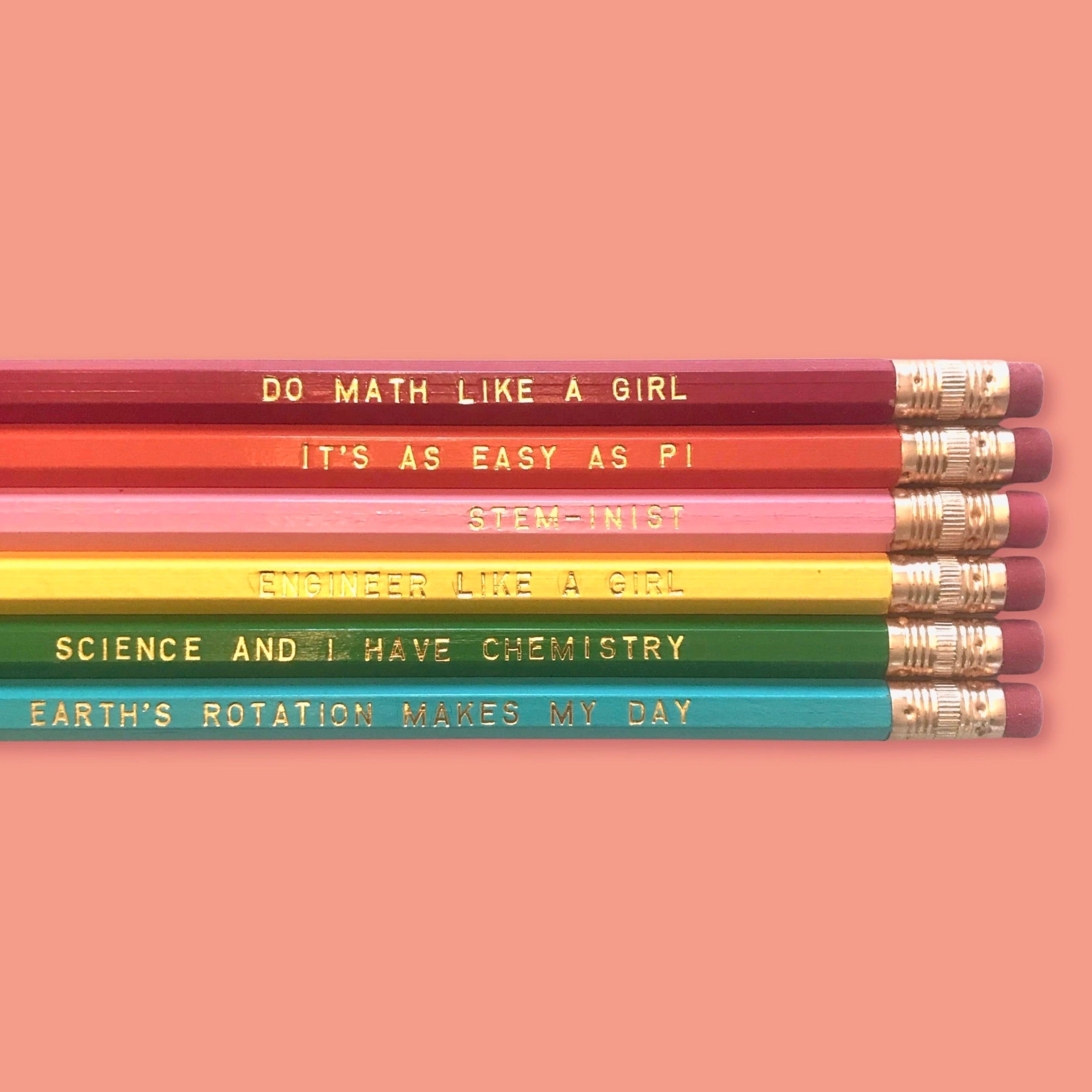 Girls in STEM Pencil Pack