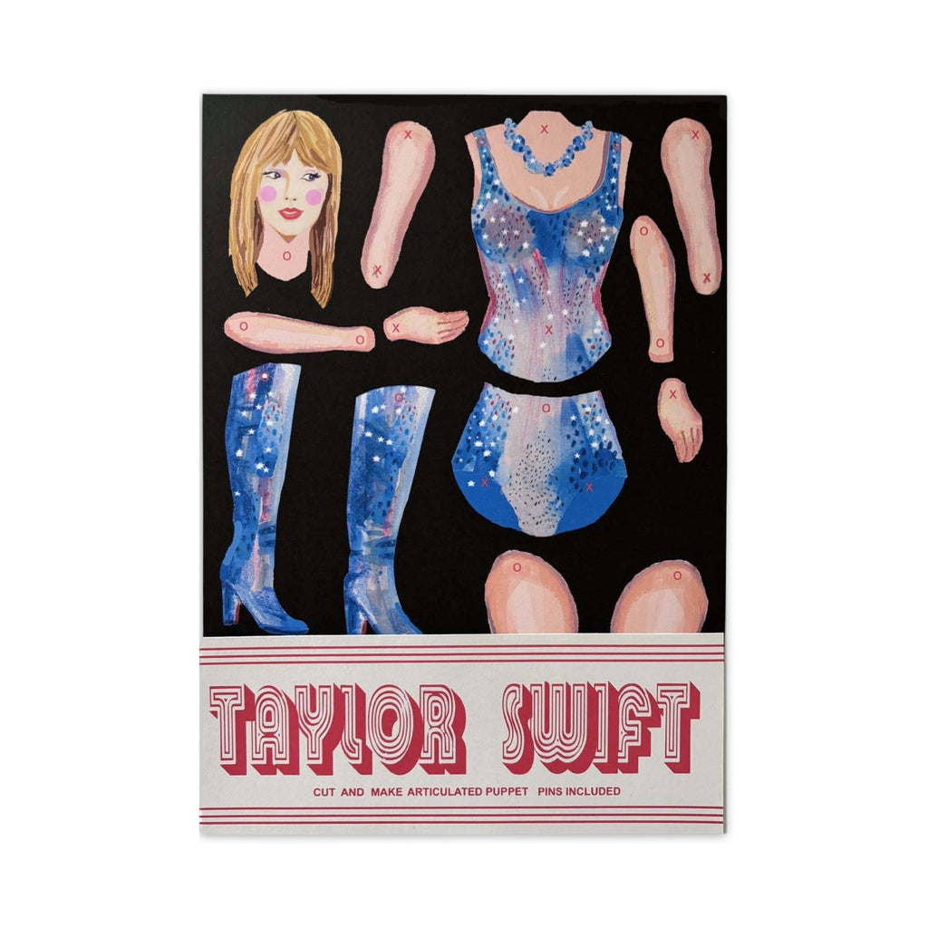 Cut & Make Taylor Swift Paper Doll