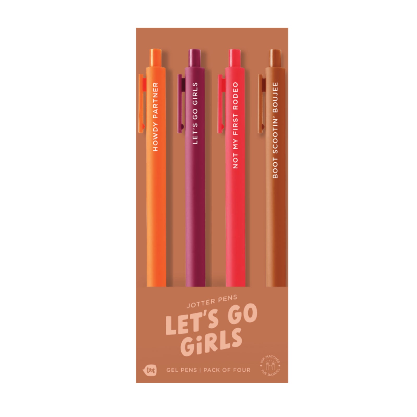 LET'S GO GIRLS Jotter Pen Set