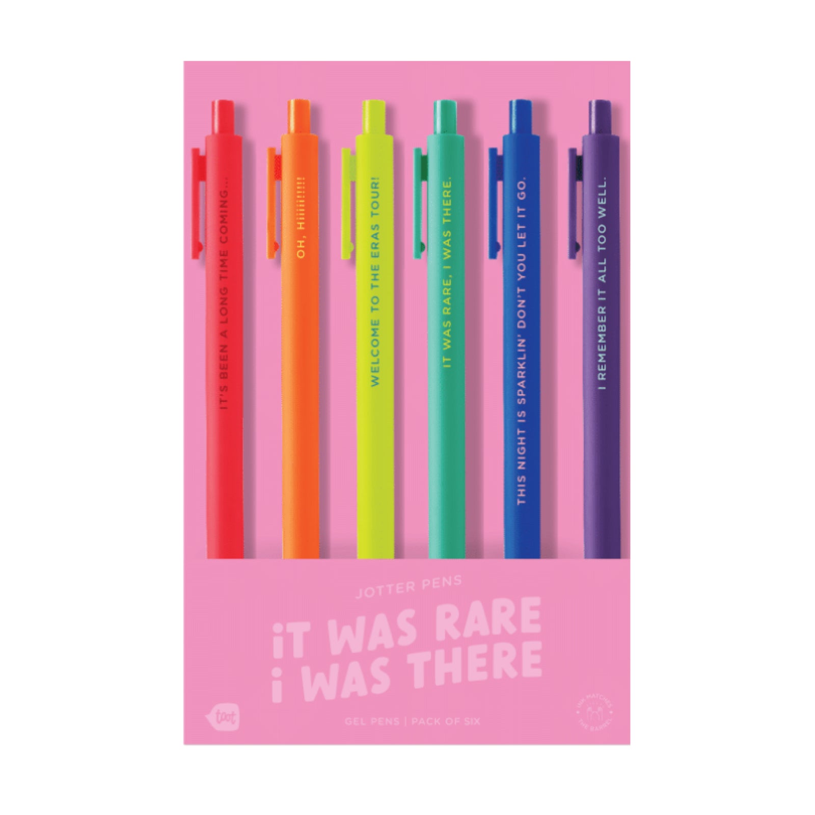 IT WAS RARE I WAS THERE Swiftie Jotter Pen Set