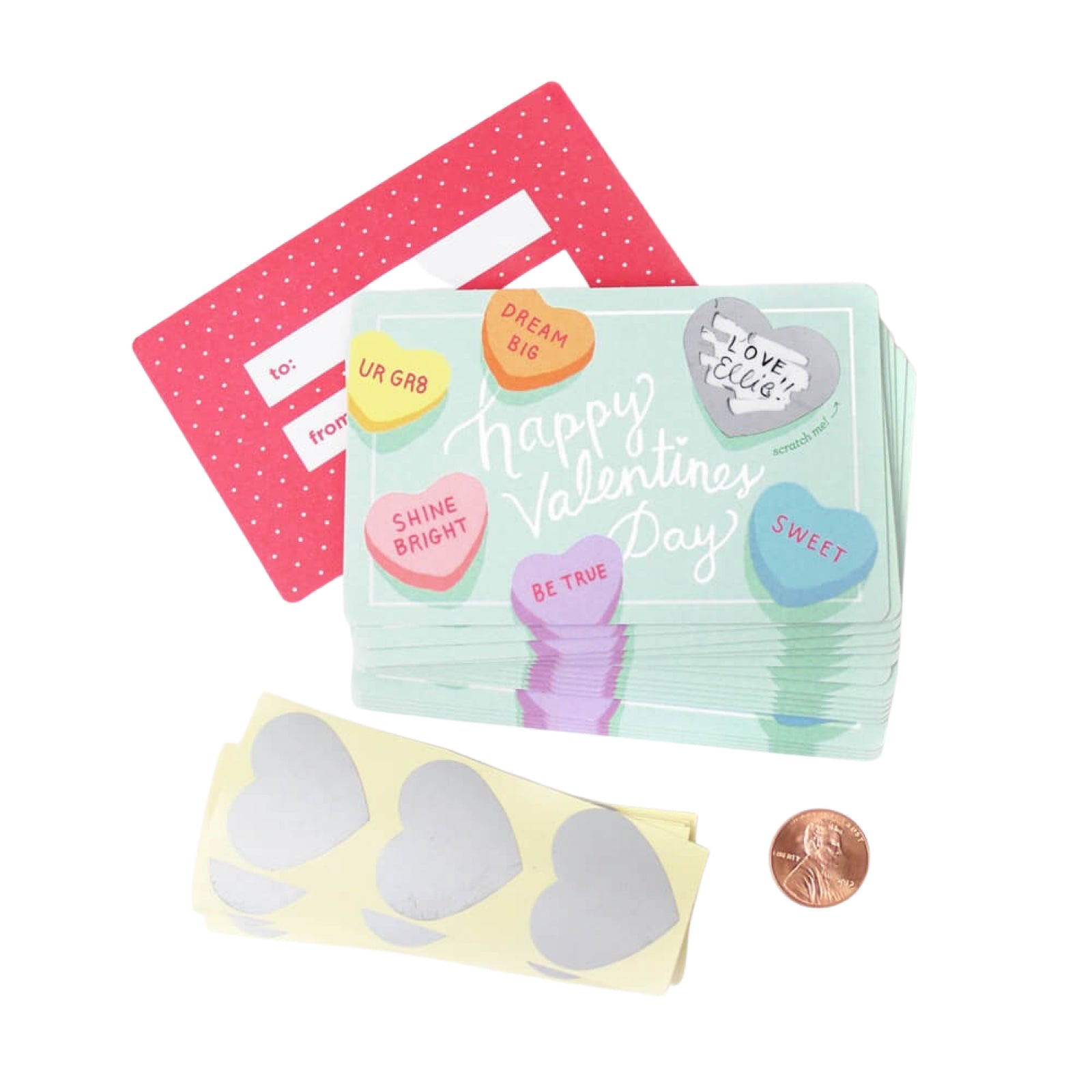 Sweetheart Scratch-off Valentines (18ct)