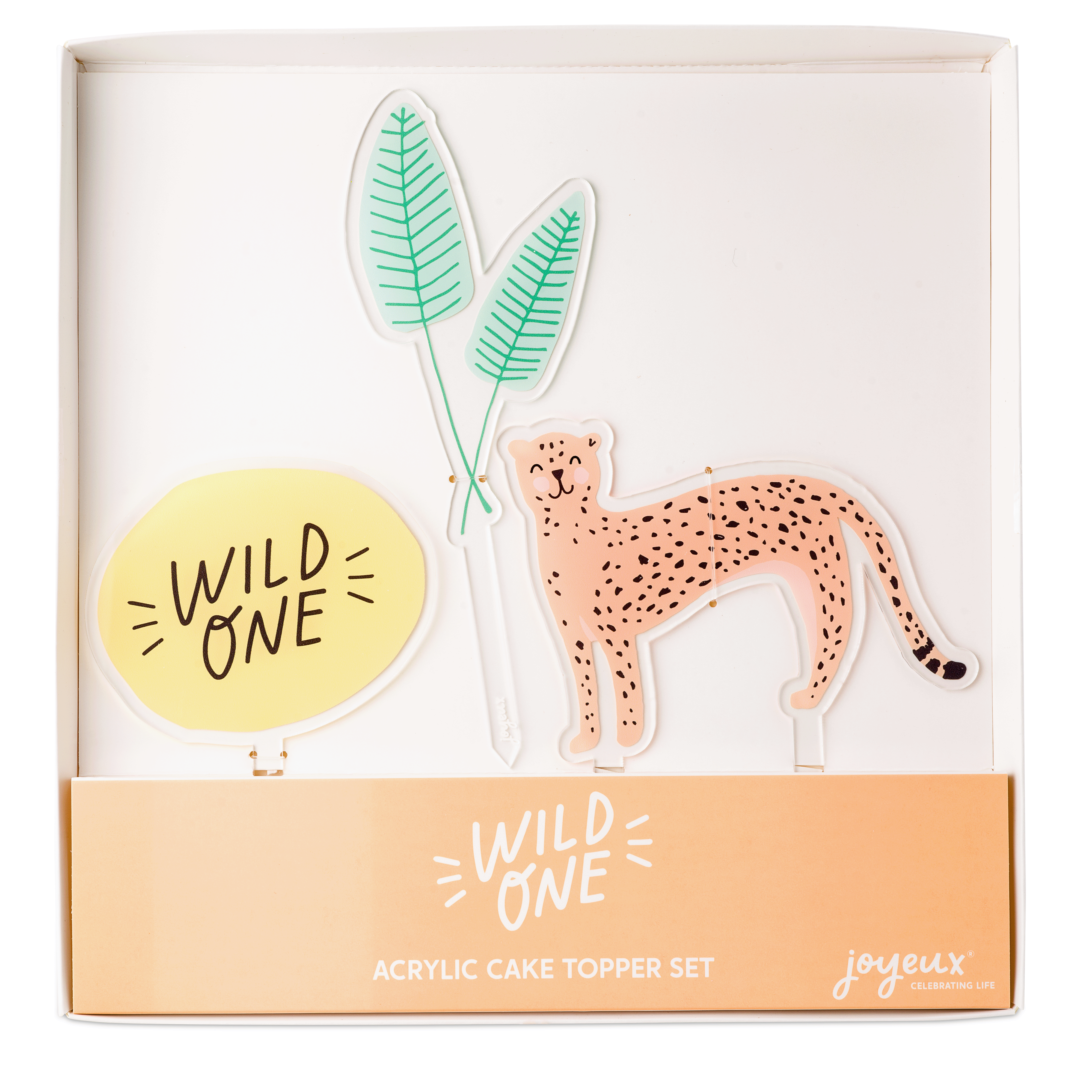 WILD ONE Acrylic Cake Toppers