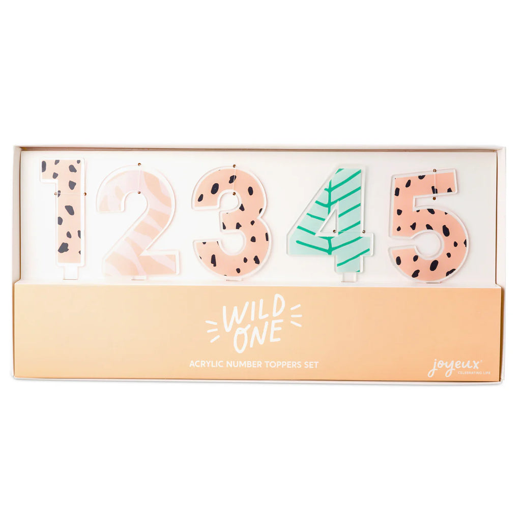 WILD ONE Acrylic Number Set 0-9