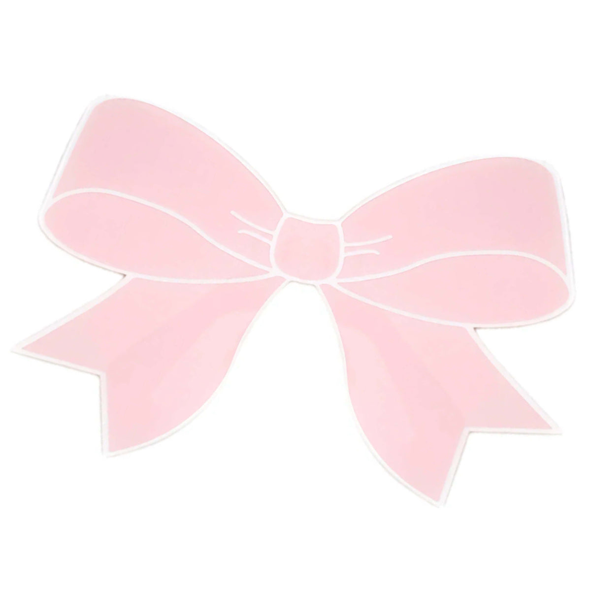 Pink Bow Acrylic Serving Board