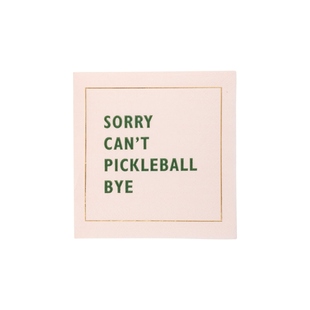 Pickleball Sayings Napkins