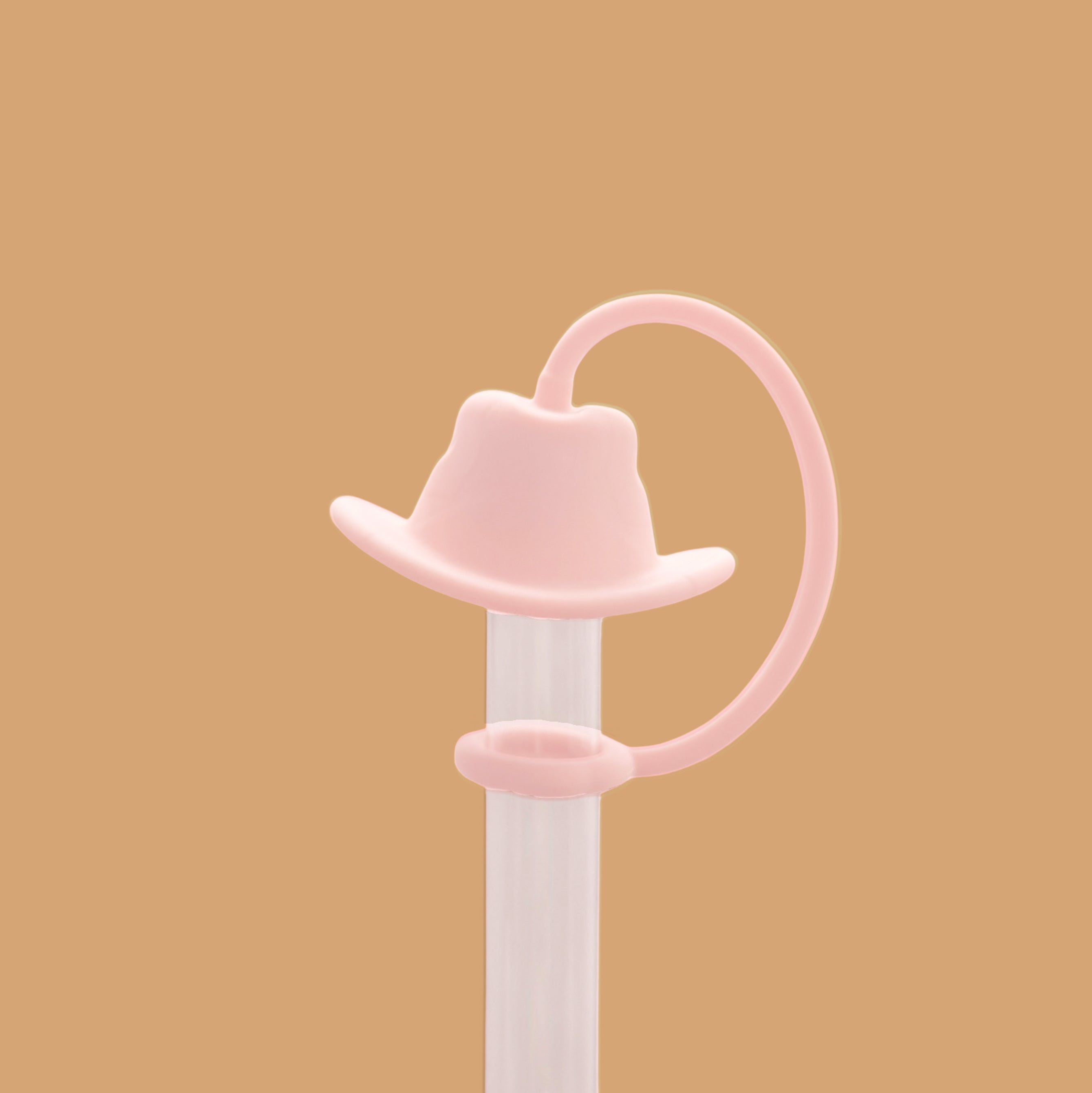 Peach / Tan Cowgirl Hat Straw Cover 10MM