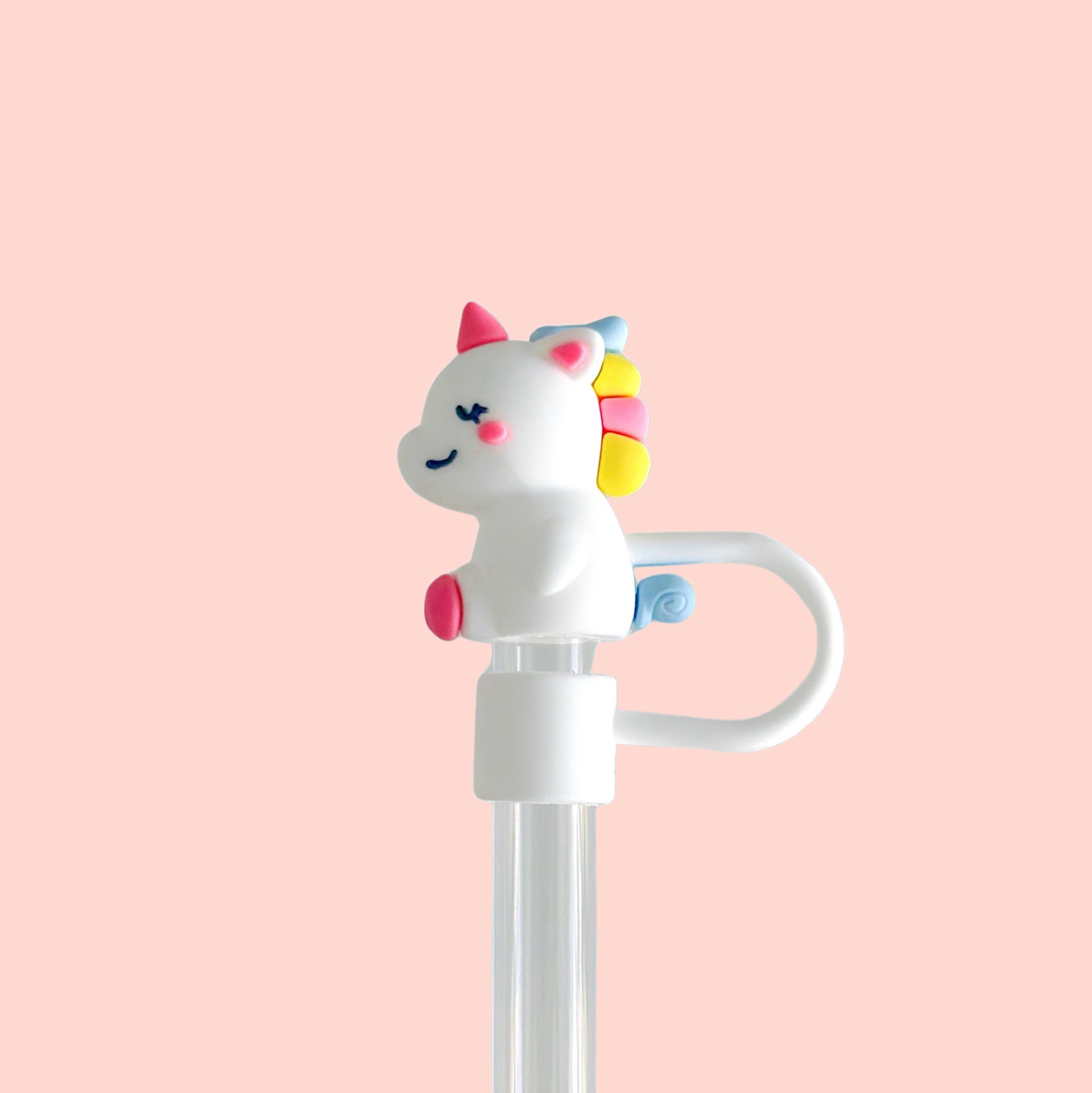 Happy Unicorn Straw Cover 10MM