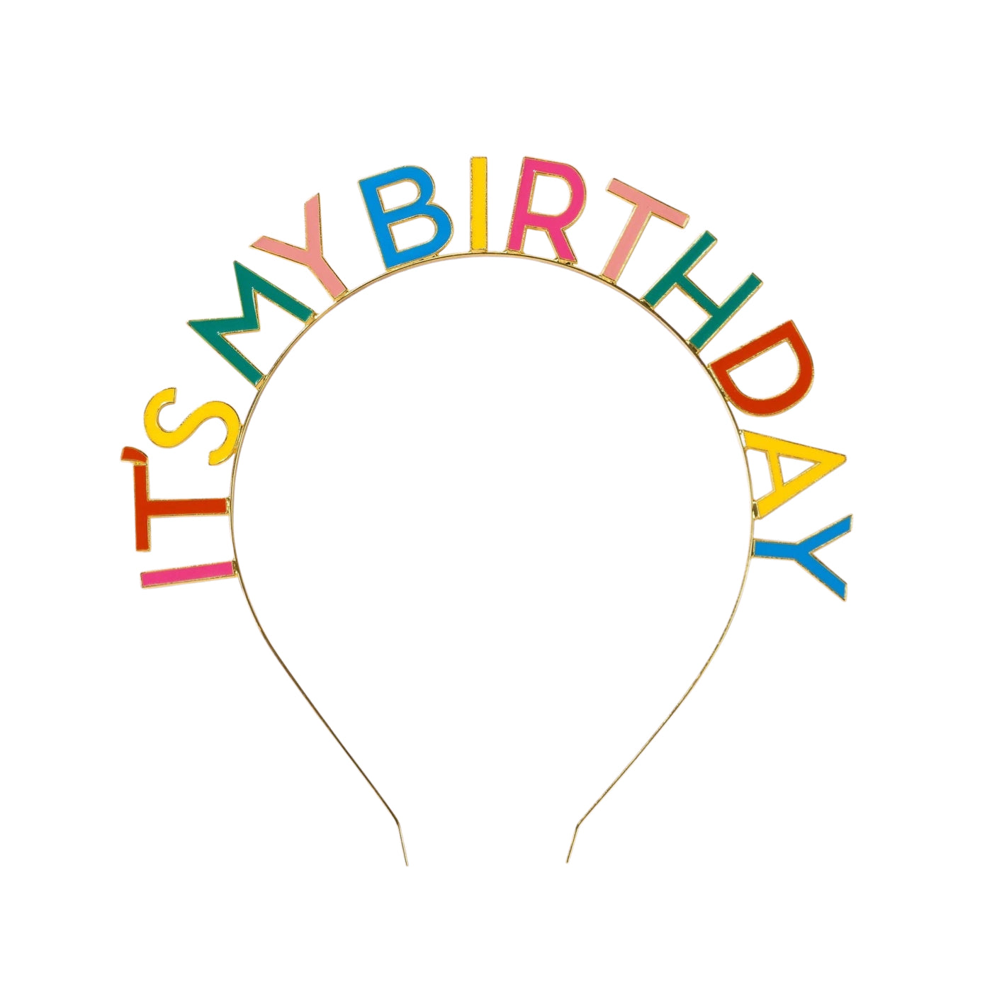 Rainbow 'It's My Birthday' Headband