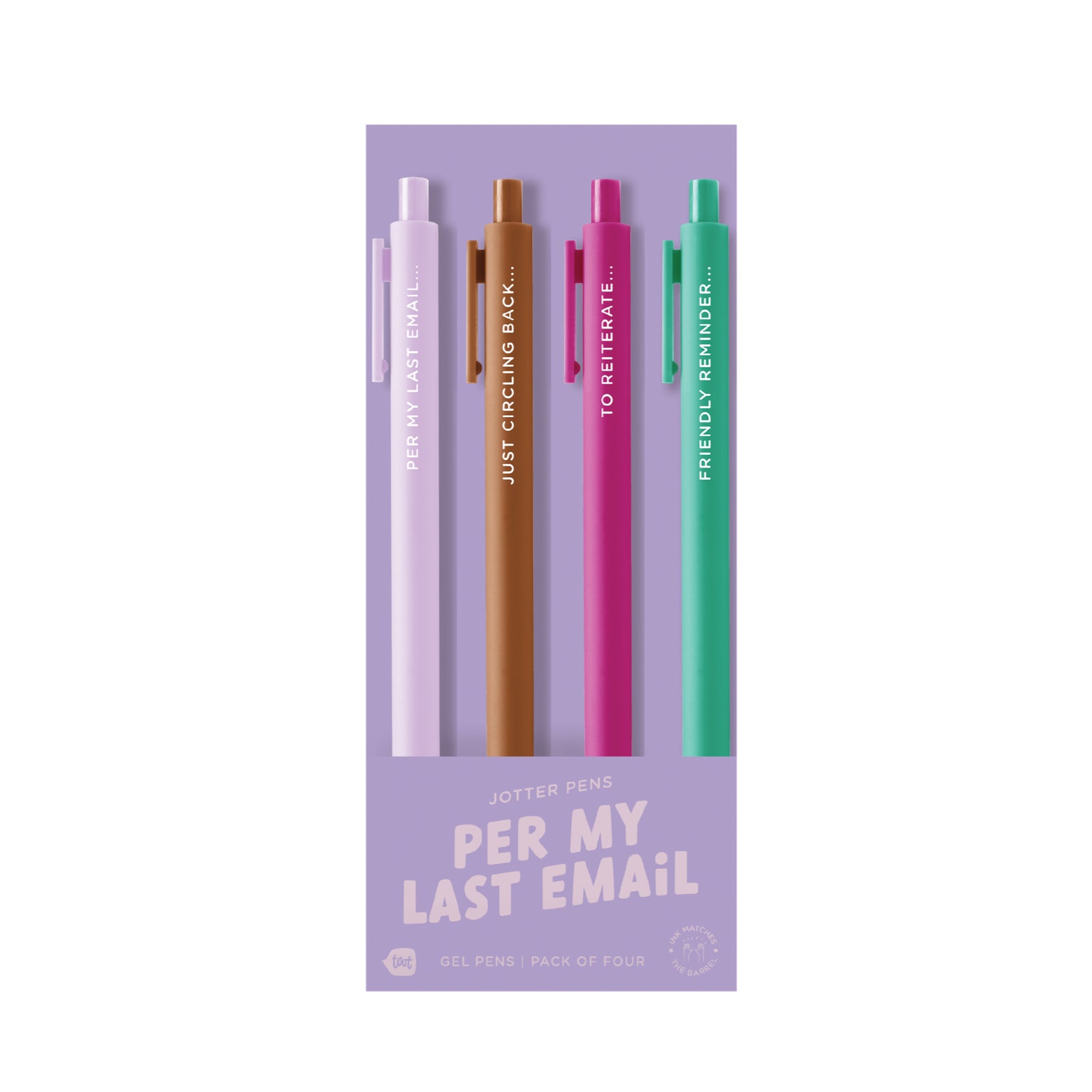 PER MY LAST EMAIL Jotter Pen Set