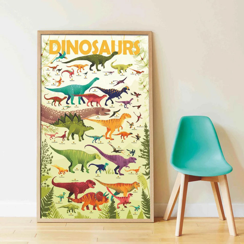 Dinosaur Discovery Sticker Poster