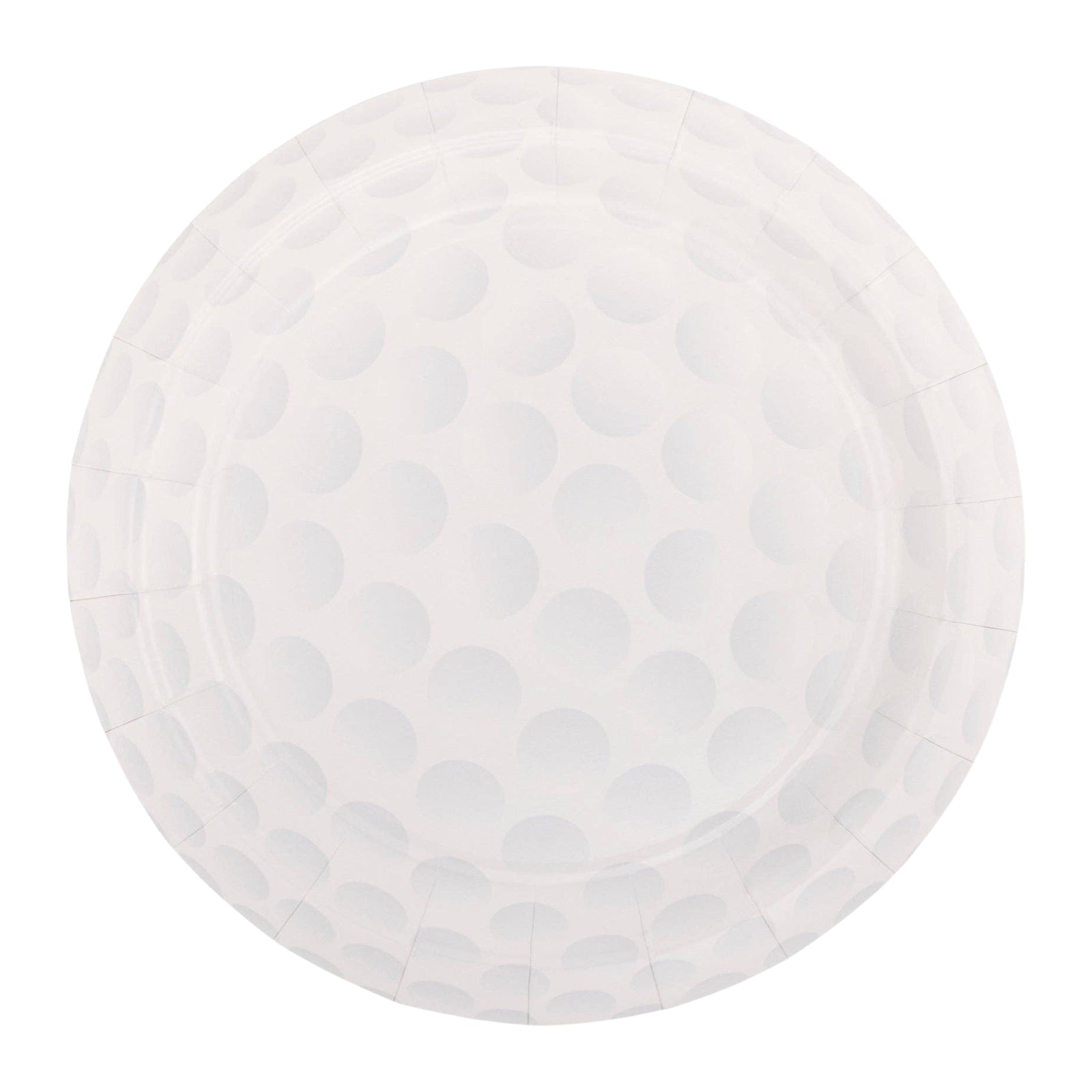 Golf Ball Paper Plates 9"