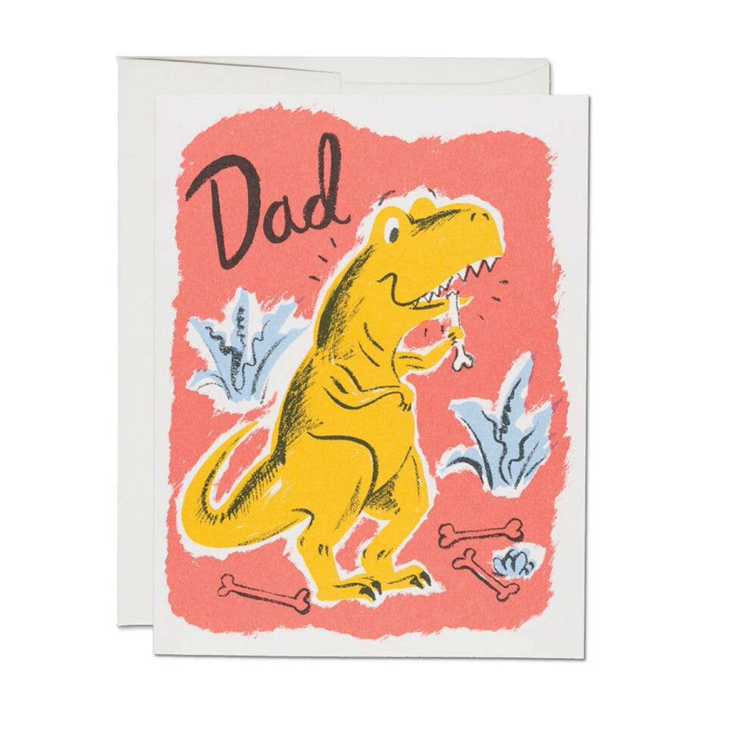 Dinosaur Dad Greeting Card