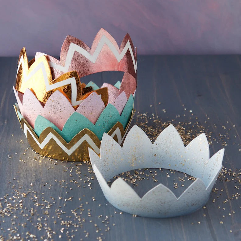 Royal Crown & Magical Papermache Wand