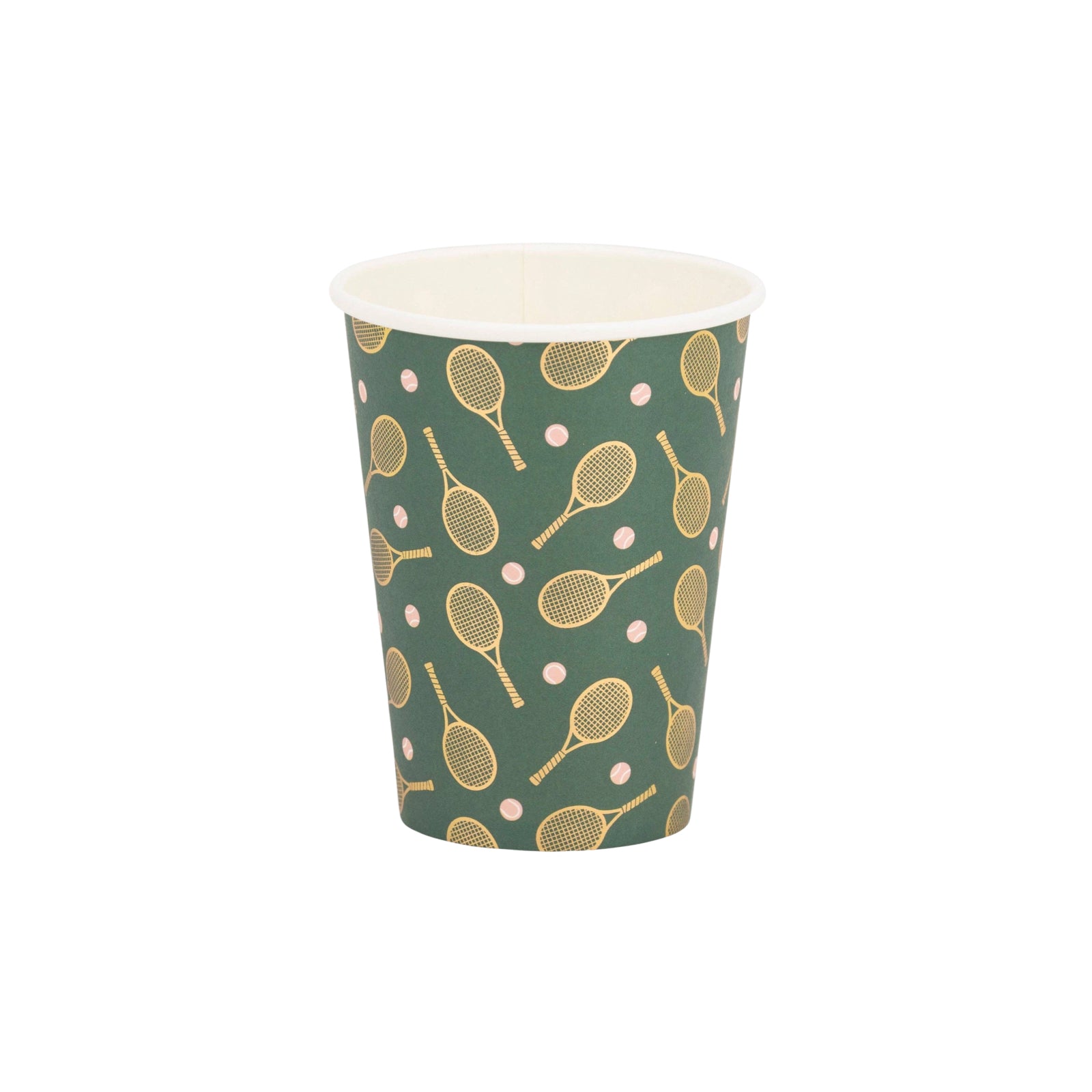 Tennis Racket Paper Cups