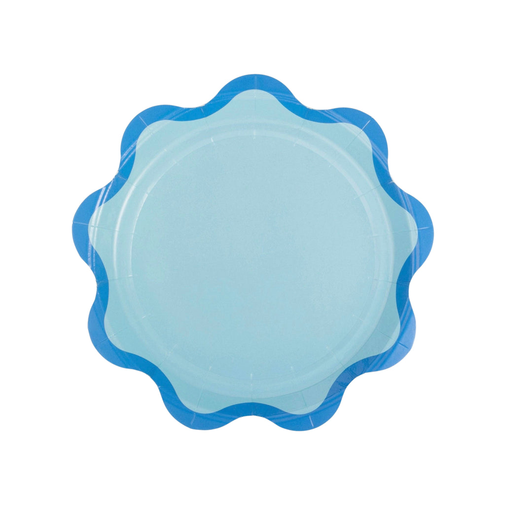 Ric Rac Edge Dessert Plates 7"