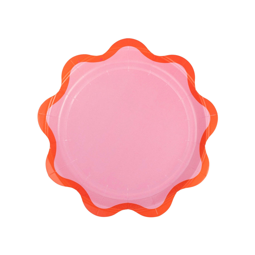 Ric Rac Edge Dessert Plates 7"