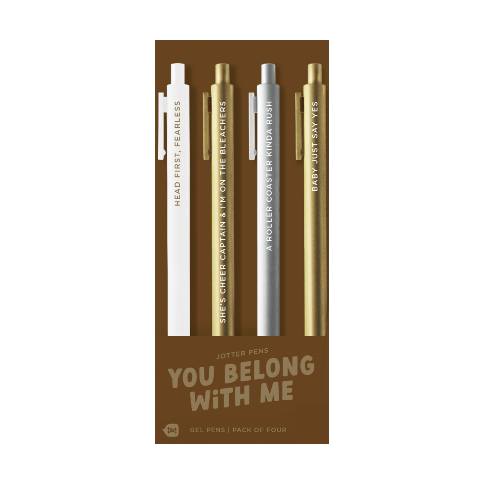 FEARLESS / YOU BELONG WITH ME Swiftie Jotter Pen Set