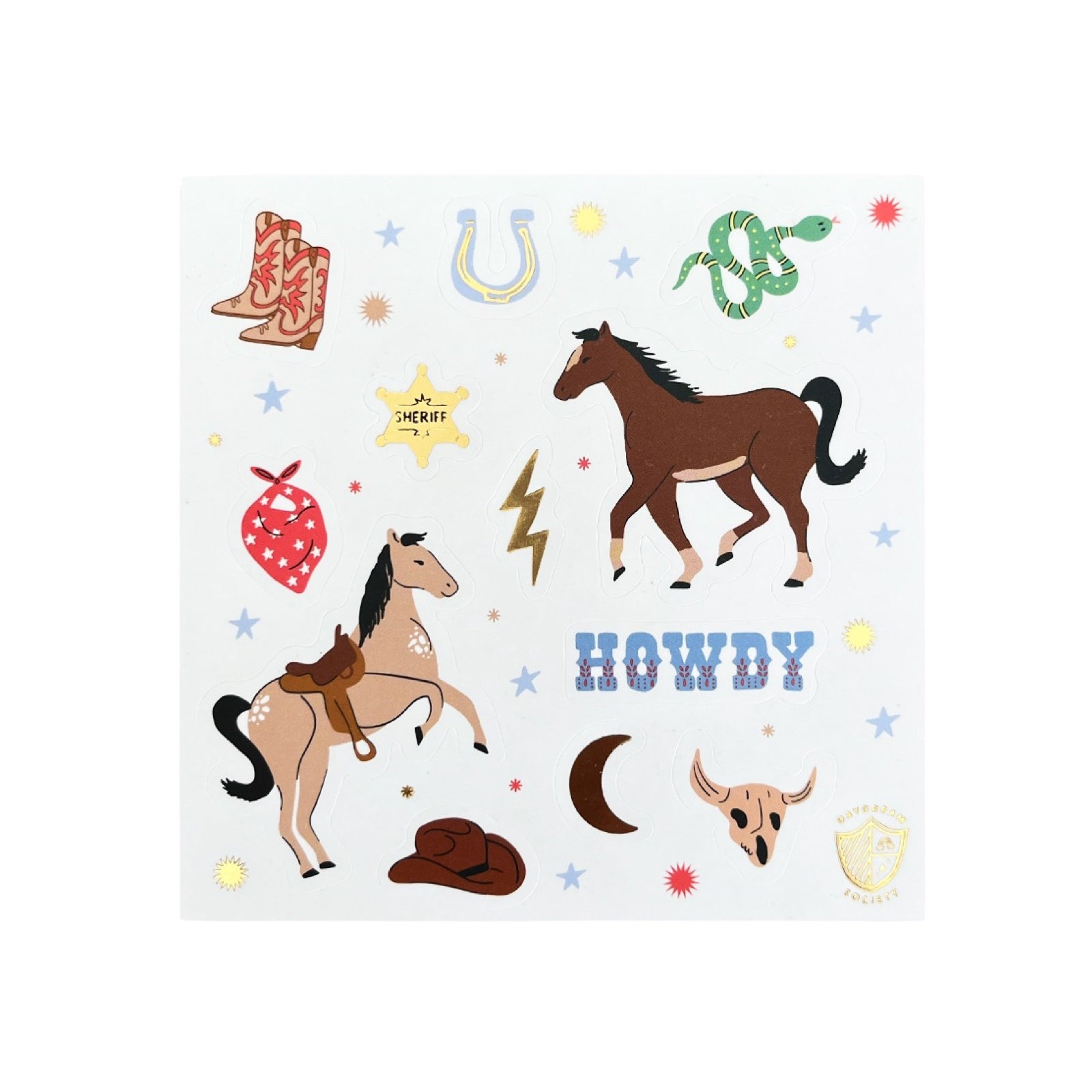 Yeehaw Sticker Sheets (4pk)