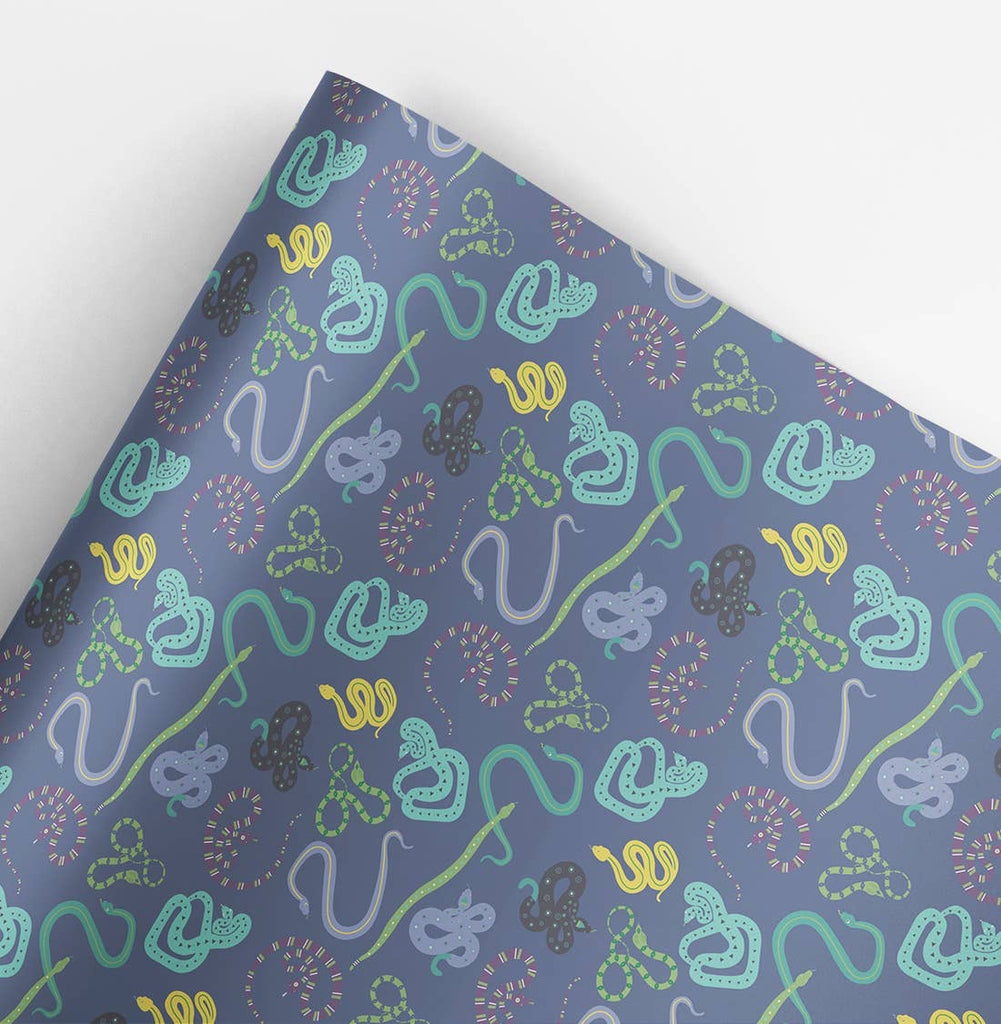 Jungle Snakes Wrapping Paper Sheet